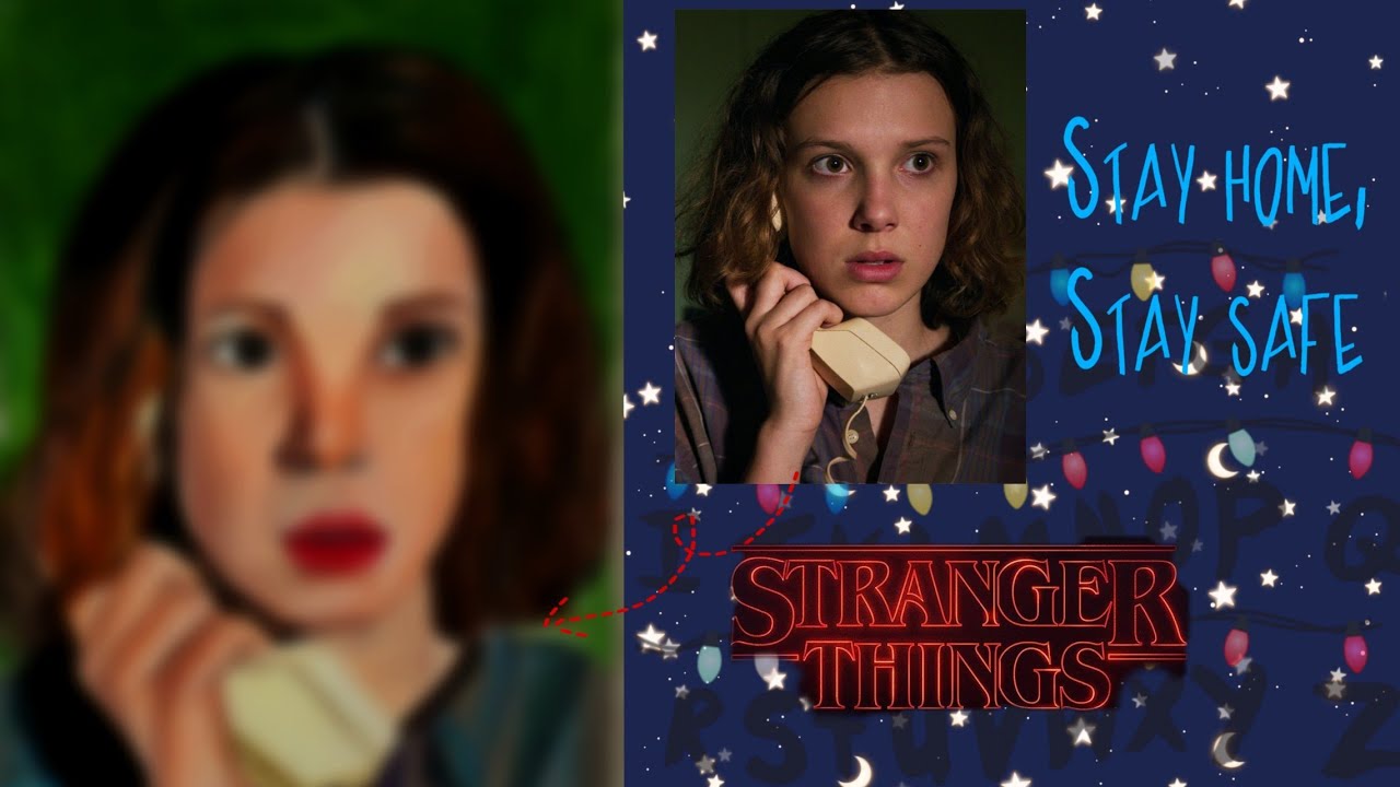 🌌STRANGER THINGS fan art💕💕 - YouTube