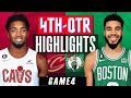Boston celtics vs cleveland cavaliers game 4 highlights 4thqtr  may 13  2024 nba playoffs