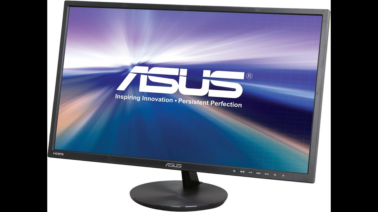 Asus VN248H-P quick unboxing - YouTube