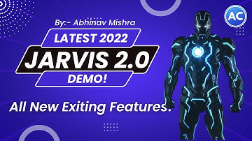 JARVIS 2.0 (Humanoid) | How to make Jarvis 2.0 in Python | 2022 | Very Easy | Must Watch | Abhicoder