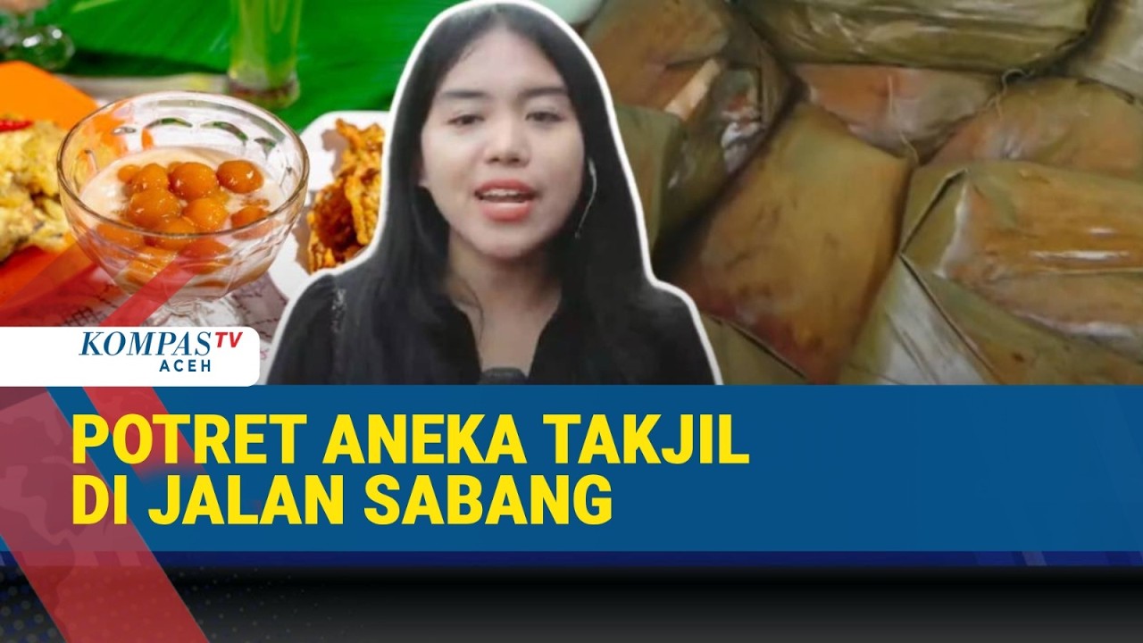 Suasana Jelang Buka di Jalan Sabang, Warga Serbu Aneka Takjil