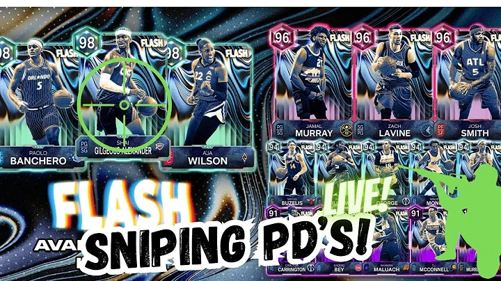 LIVE! - Sniping Pink Diamonds in NBA 2k26 MyTeam! *Flash Packs!*
