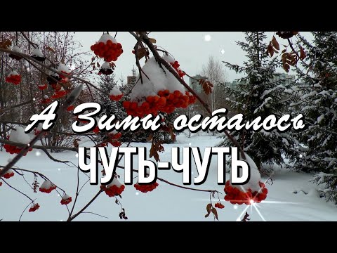 Доброе утро! А зимы осталось чуть-чуть...