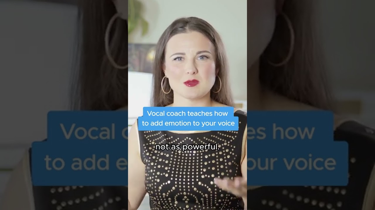 Ver Vocal Coach Teaches How To Add Emotion To Your Voice no YouTube Ver Vocal Coach Teaches How To Add Emotion To Your Voice no YouTube