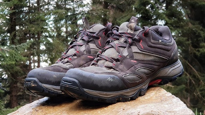 Quechua MH100 Waterproof Hiking Shoe/Boot Hard Wearing Gear Review! 