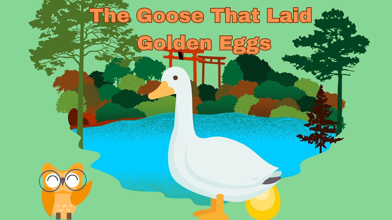 Aesop's Fable: The Goose that Laid Golden Eggs, New Zealand accent ...