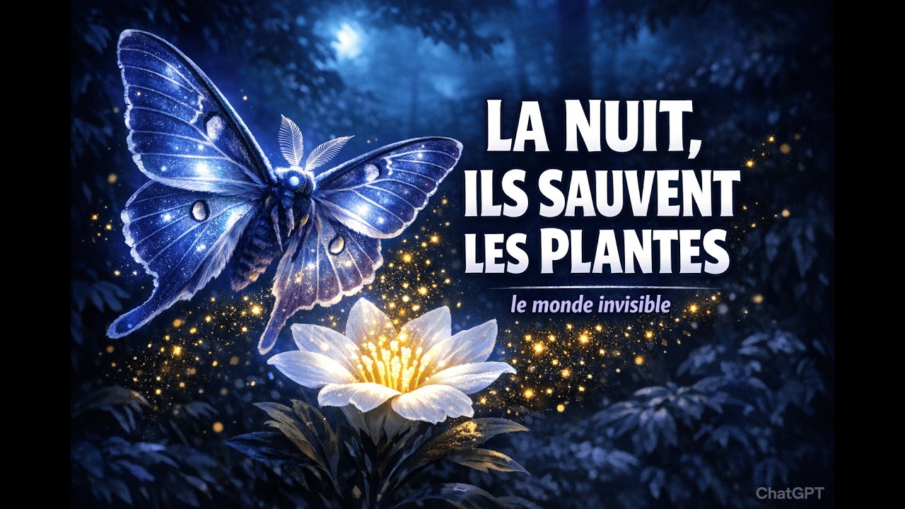 Pendant que nous dormons, ils sauvent les plantes | Science nocturne révélée