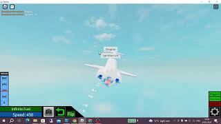 Roblox private jet crash