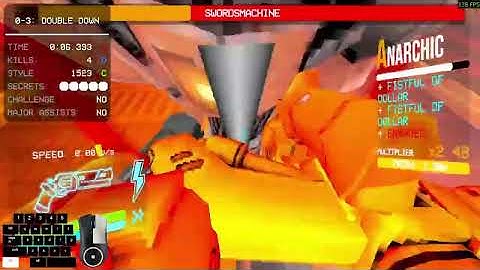 ULTRAKILL 0-3 ANY PERCENT SPEEDRUN SUB 11.185 (26th in the world)