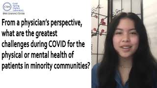 Students Talk Science — COVID-19: A physician's challenge in addressing mental health