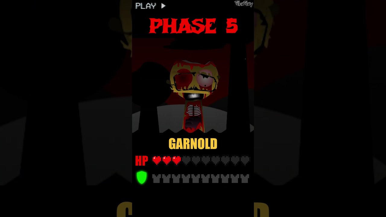 HP ARMOR Bar Garnold In 1 10 DEFINITIVE Phases Sprunki Incredibox