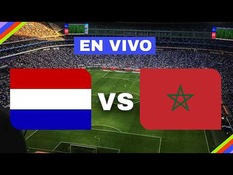 🔴PENALES: Paises Bajos vs Marruecos [En Vivo] - Mundial 2026 🏆