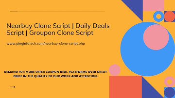 2020 Nearbuy Clone Script | Daily Deals Script | Pinginfotech
