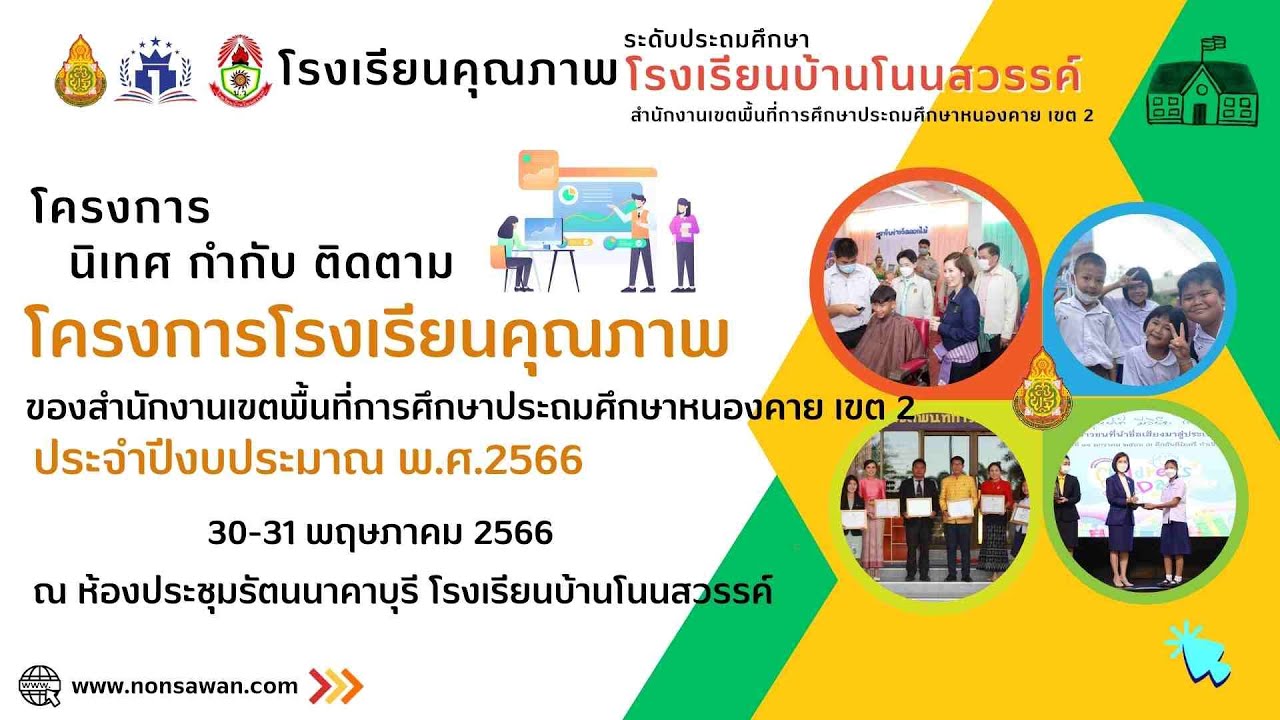 การดำเนินงานโรงเรียนคุณภาพ ระดับประถมศึกษา ของโรงเรียนบ้านโนนสวรรค์ สพป.หนองคาย เขต 2
