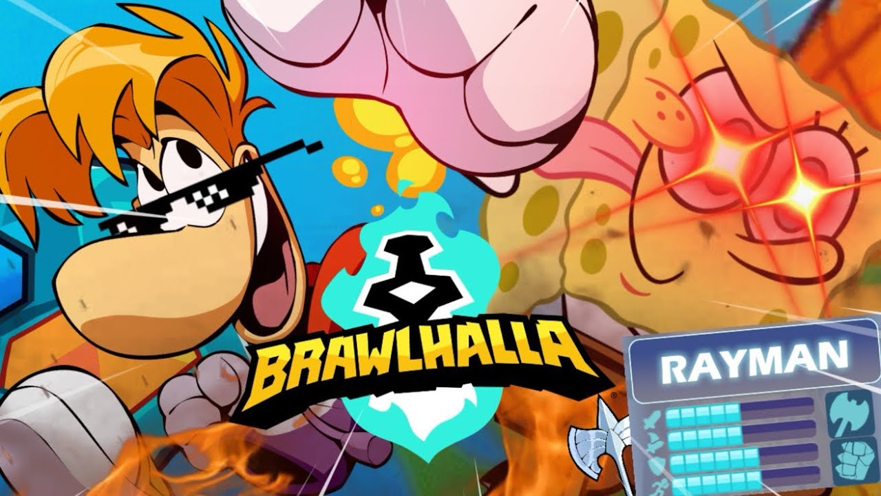 RAYMAN THE FRYCOOK IN DISGUISE!!!!! | Brawlhalla montage #28