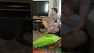 Hank (2 years, 2 months) entertaining little brother Elis (8 months) by grj131082 3,486 views 7 years ago 1 minute, 30 seconds