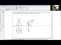 5 Pentagon pyramid edge inclined