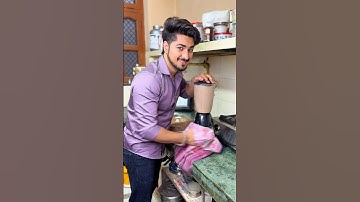 Kitkat Shake🍫🥤 #recipe #cooking #streetfood #eveningsnacks #foodie #indianfood #food #shorts