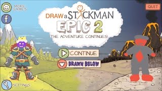 Draw a Stickman: EPIC 2 - 100% Walkthrough
