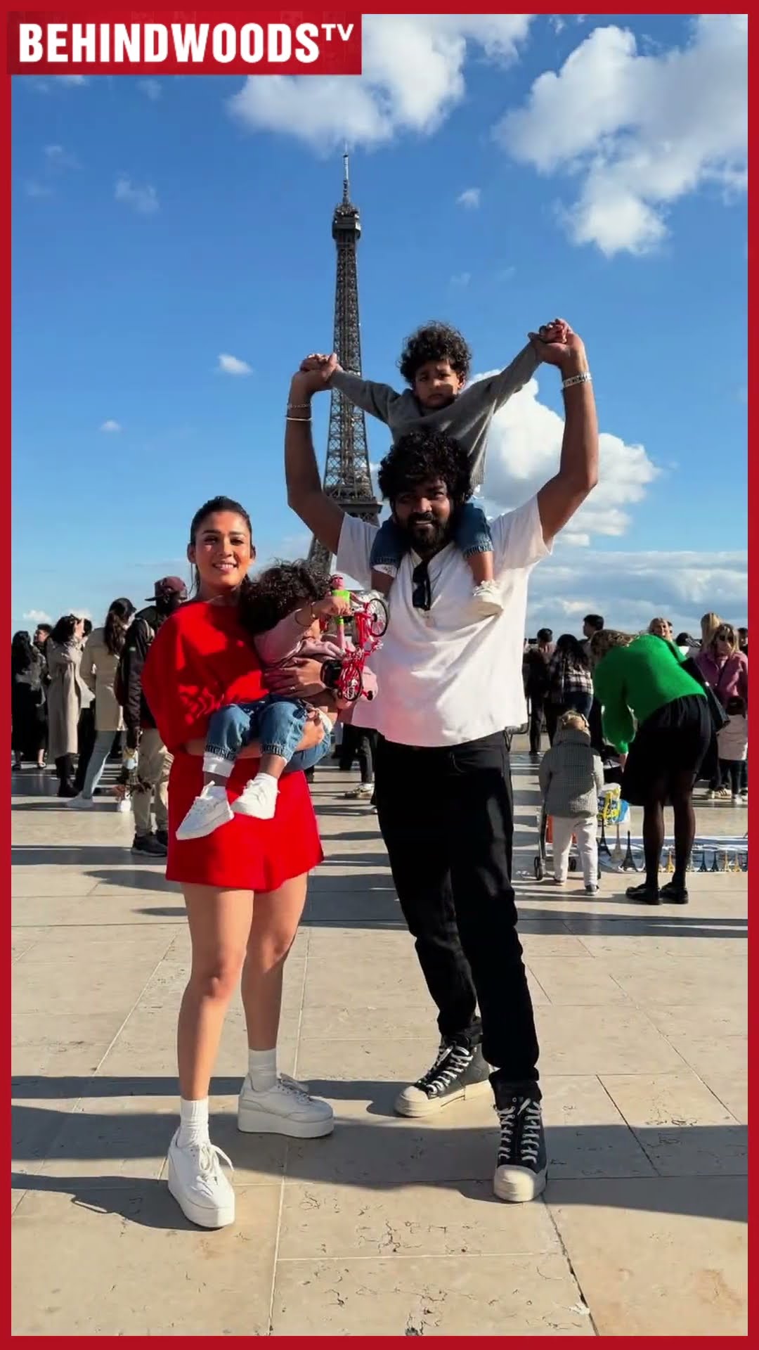 Uyir, Ulag உடன் Nayan, Wikki Christmas Vacation ? 'Nayan அம்மா என்னை Walking கூட்டிட்டு போ..'