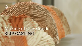 Crafting Clay Corals for Roe Restaurant | Slip Casting Process