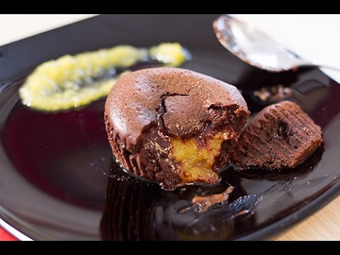 Coeur Coulant Chocolat Mangue Gateau Moelleux Youtube