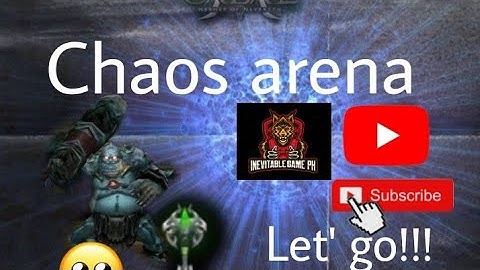 Cabal M. Trying my luck in Chaos arena Lv.2