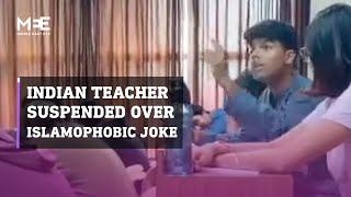 Teacher at Indias Manipal University suspended over Islamophobic joke targeting Muslim student