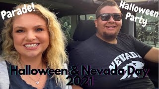 Vlog NEVADA Day Parade &amp; Halloween 2021 | Fall activities