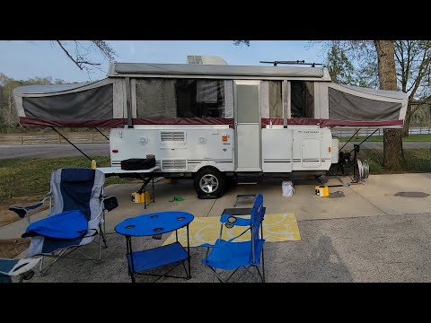 Popup Camper Setup Guide & Tour Fleetwood Highlander Niagara!