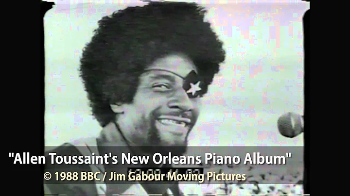 Allen Toussaint says James Booker 'He could do no ...