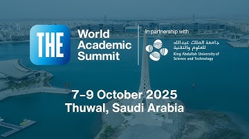 Join us at the THE World Academic Summit 2025 in Thuwal