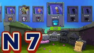 Plants vs Zombies Walkthrough Night 7 with Titan's Thunder Arcade 🕹️#android #plantsvszombies #pvz