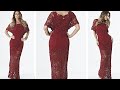 PONTO FANTASIA EM CROCHÊ DE 3 CARREIRAS INTERCALADOS DO VESTIDO BORDÔ MANGA AMPLA DA CÍRCULO