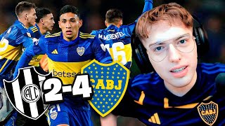 DAVOO XENEIZE REACCIONA A CENTRAL CORDOBA 2 BOCA 4 (2024) - LIGA ARGENTINA (FECHA 2)