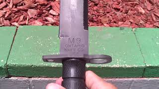 Ontario M9 Bayonet Midwayusa Quick Look Review