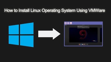 How to install linux on windows using VMWare