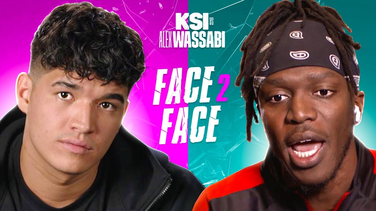 KSI VS ALEX WASSABI - FACE OFF