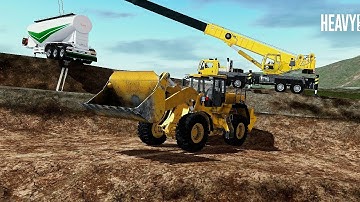 Heavy Equipment Simulator 2025 🚧 | Real Construction, Cranes & Earthmovers!
