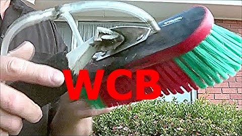 WINDOW CLEANING  ✅WAGTAIL SQUEEGEE HANDLE FITTED ON SWIVEL