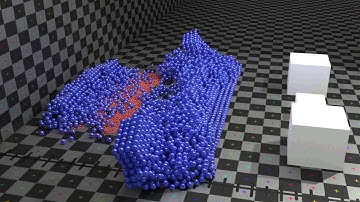 Blender molecular script wall destruction