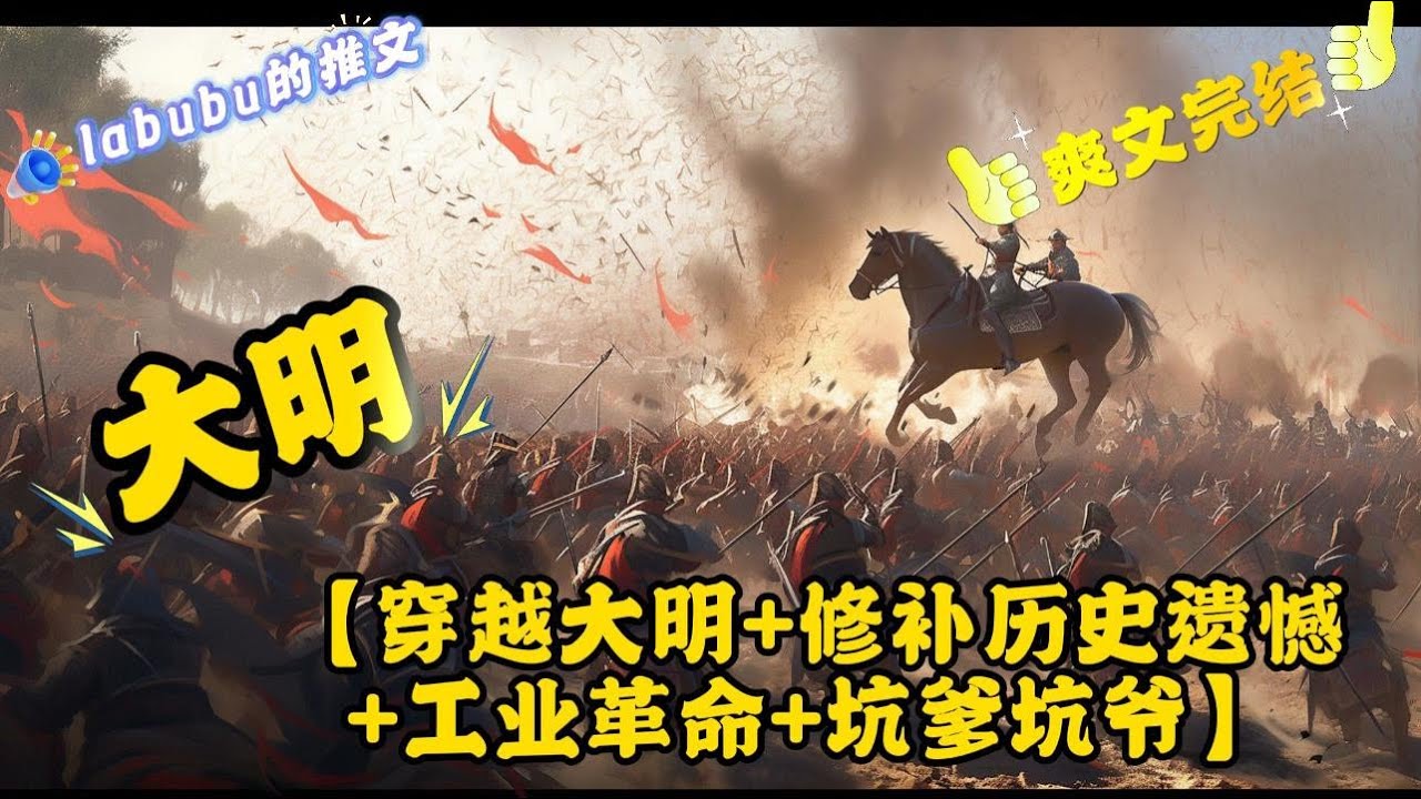 完结《大明》大明初年那些遗憾，那些埋葬在历史中的往事，常氏因何而死亡！朱雄英的死，又是否有阴谋？朱允炆的继位，到底是洪武大帝没得选，还是江南文官集团的阴谋.....#历史#明朝#穿越