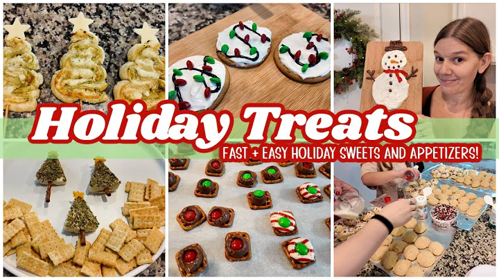 Simple Holiday Treats Anyone Can Make | Holiday Baking🎄