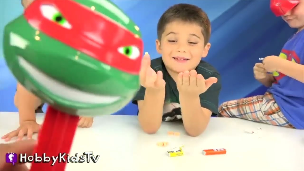 Giant PEZ Ninja Turtle Candy Dispenser! Collectible TMNT fun with
