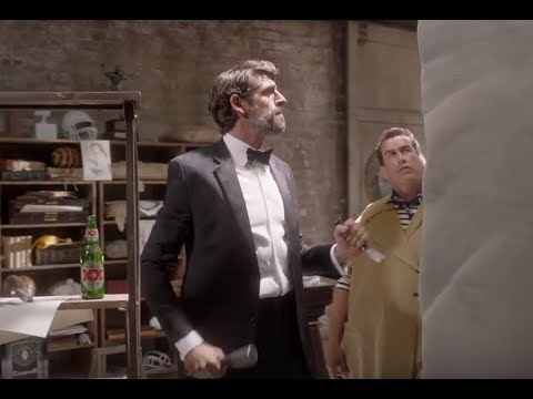 dos equis commercial 2017 most interesting man fan statue youtube