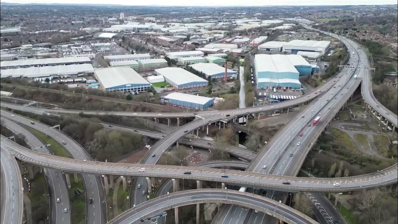 Spaghetti Junction, Birmingham - YouTube