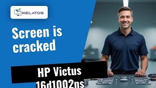 HP Victus 16d1002ns: My screen is cracked 😱 Here's the fix