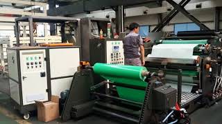multi function hot melt adhesive coating machine for masking tape, transfer tape