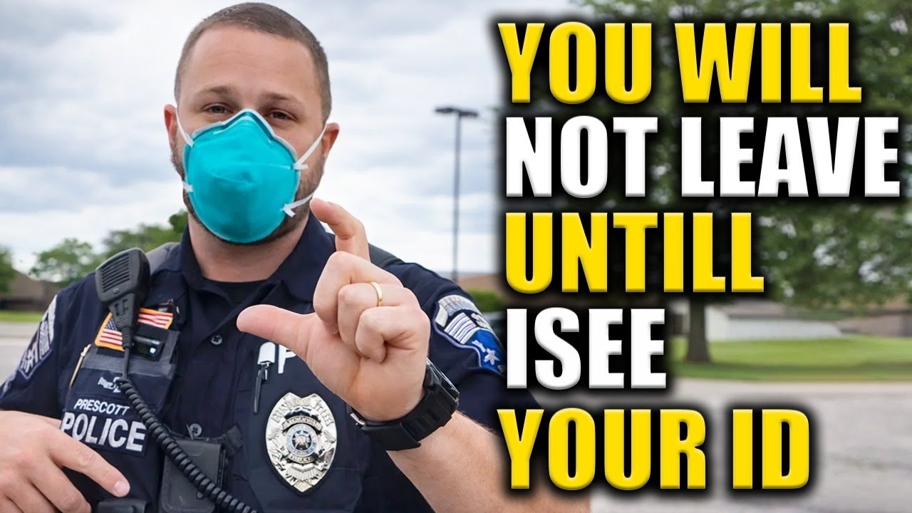 Cop Tries Intimidation With Gloves On, Auditor Shuts Him Down!