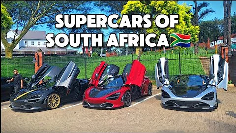 Supercars of South Africa🇿🇦Mclaren Speed Tour SA 2025🔥